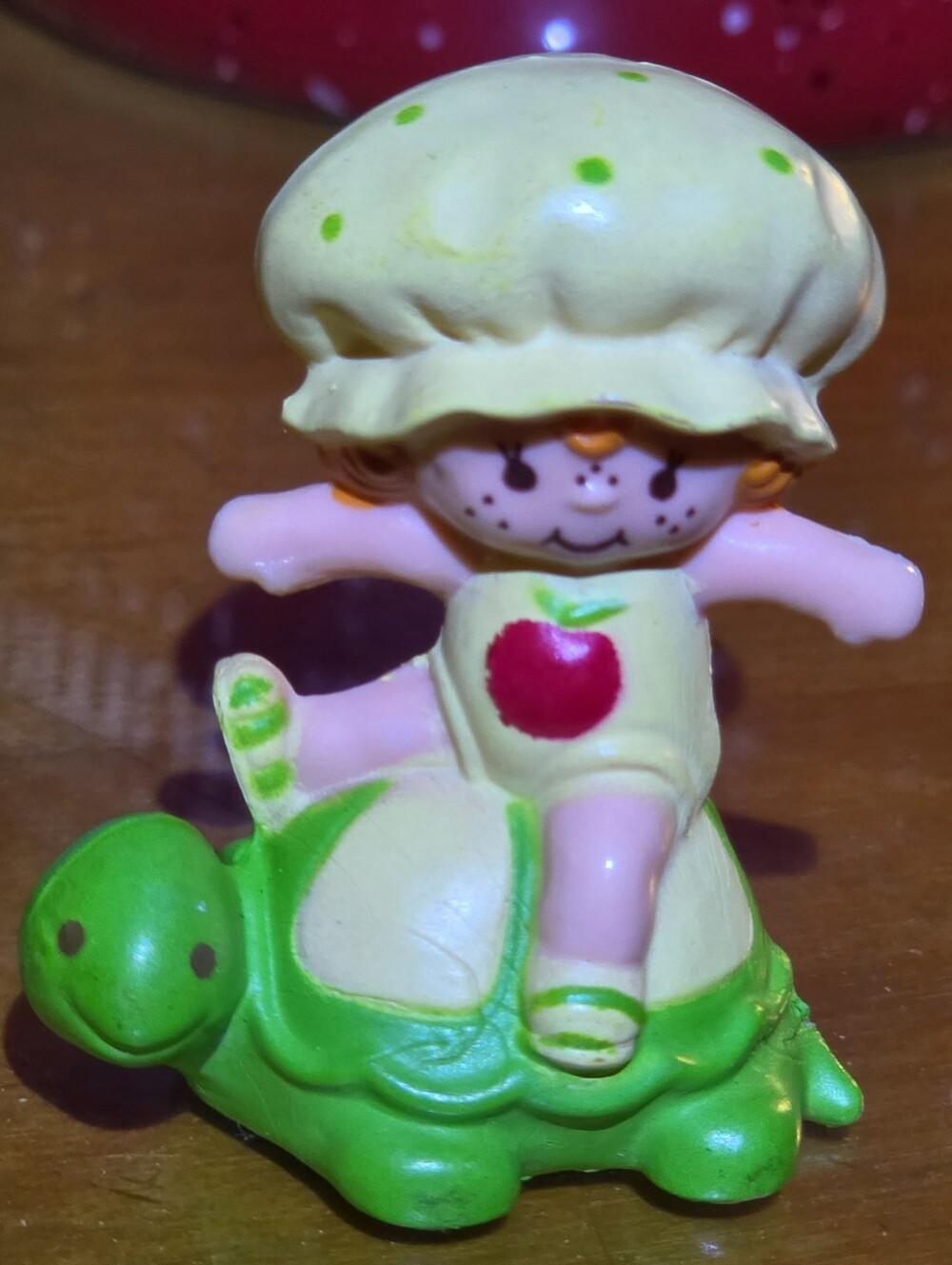 Vintage Strawberry Shortcake Mini Apple Dumpling pvc miniature figure